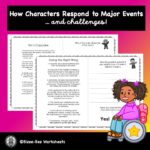 How Characters Respond to Major Events and Challenges for Second Grade (RL2.3)